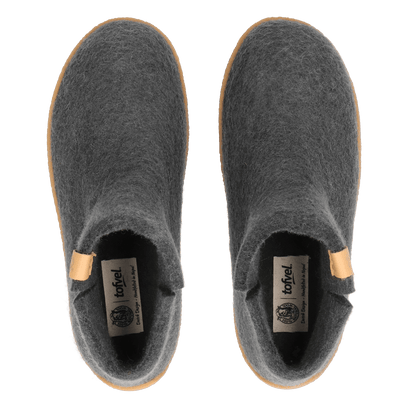 Rabara Maha Wool Felt Slippers Jeans