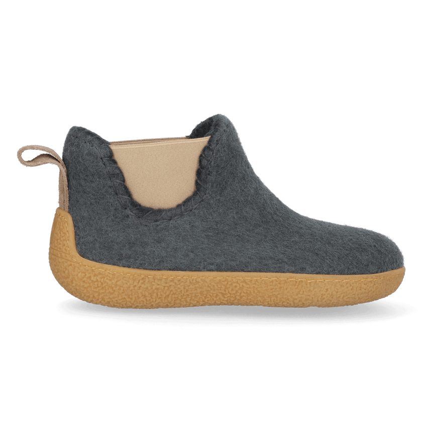 Celsi Wool Felt Slippers Jeans