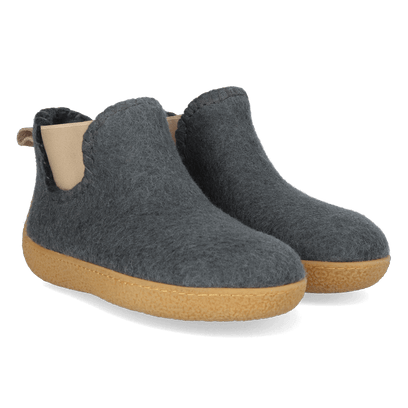 Celsi Wool Felt Slippers Jeans