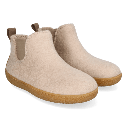 Celsi Wool Felt Slippers Camel