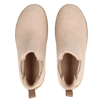 Celsi Wool Felt Slippers Camel