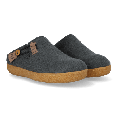 Sundara Wool Felt Slippers Jeans